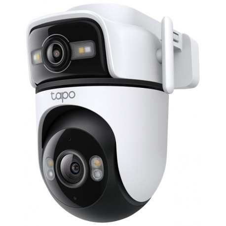 TP-Link Tapo C545D otočná venkovní WiFi Kamera, 2x 3MPx, 2304 × 1296, 1x LAN, audio, SD, IP66