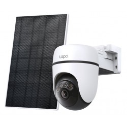 TP-Link Tapo C630 KIT otočná venkovní WiFi Kamera, 5MPx, 2880×1620, audio, IR 16m, SD, IP65, solar panel, 6700 mAh