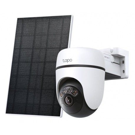 TP-Link Tapo C630 KIT otočná venkovní WiFi Kamera, 5MPx, 2880×1620, audio, IR 16m, SD, IP65, solar panel, 6700 mAh