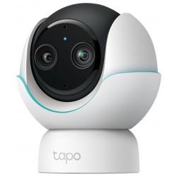 TP-Link Tapo C840 dětská chůvička s dvojitým objektivem, 2K,2560 x 1440, AI detekce audio, MicroSD
