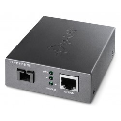 TP-Link TL-FC111B-20 WDM Media Konvertor 1x 10/100 Mbps RJ45/ 1x 100Mbps SC/ Eth/Optika (single-mode)