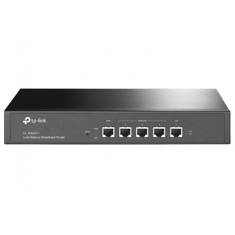 TP-Link TL-R480T+ / 5 port SMB Multi-WAN Router/ 1x LAN, 1x WAN, 3x LAN/WAN