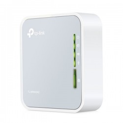 TP-Link TL-WR902AC   AC750 Mini Pocket Wi-Fi Router, 802.11ac/a/b/g/n, 3G/4G, 1x  10/100 WAN/LAN, 1x  USB2.0