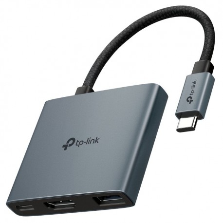 TP-Link UH3020C Dokovací stanice 1x USB-C na 3 porty s HDMI 4K při 60Hz, 100W PD, 1× USB-A