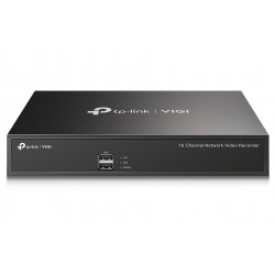 TP-Link VIGI NVR1016H - 16kanálový síťový videorekordér VIGI, vzdálený přístup, ONVIF, obousměrný zvuk, až 10TB HDD