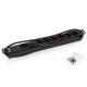 Triton 19',8xCZ zásuvka,kontrolka,3x1.5mm 2m kabel CZ-DE, RAL9005