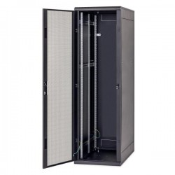 Triton 19" rozvaděč stojanový 42U/600x1000, perforované dveře, černý