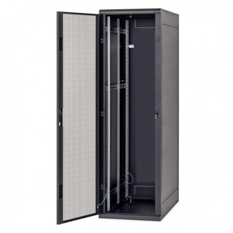 Triton 19" rozvaděč stojanový 42U/600x1000, perforované dveře, černý