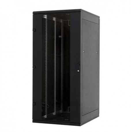 Triton 19" rozvaděč stojanový 45U/600x800, skleněné dveře, černý
