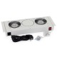 Triton 19“ ventilační jednotka pro nástěnné rozvaděče, 1ventilátor, bimetalový termostat