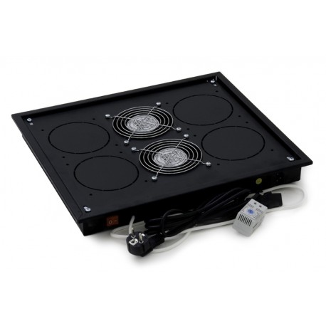 Triton Vent. jednotka spodní (horní) 220V/30W 2xvent+T, černá