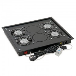 Triton Vent. jednotka spodní (horní) 220V/60W 4xvent.+Termostat, černá
