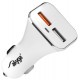 TRX Akyga AK-CH-08 2x USB nabíječka do auta 3A/ 15W/ Quick Charge 3.0/ bílá