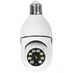 TRX Bezpečnostní IP kamera Innotronik ICS-R7, bezdrátová, 3.0Mpix, WiFi, v žárovce, E27
