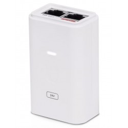 Ubiquiti 24V PoE Adapter 7W - Gigabit PoE adapter 24V/0,3A (7W), včetně napájecího kabelu