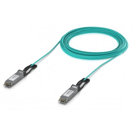 Ubiquiti AOC patch 100G - AOC kabel, QSFP28, QSFP+, rychlost 100/40 Gbit, délka 20m
