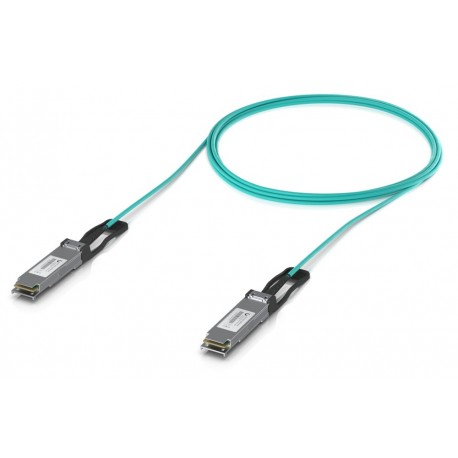 Ubiquiti AOC patch 100G - AOC kabel, QSFP28, QSFP+, rychlost 100/40 Gbit, délka 5m