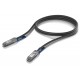 Ubiquiti DAC patch 100G - DAC kabel, QSFP28, QSFP+, rychlost 100/40 Gbit, délka 1m