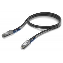 Ubiquiti DAC patch 100G - DAC kabel, QSFP28, QSFP+, rychlost 100/40 Gbit, délka 1m