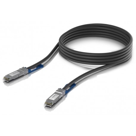 Ubiquiti DAC patch 100G - DAC kabel, QSFP28, QSFP+, rychlost 100/40 Gbit, délka 3m