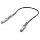 Ubiquiti DAC patch 10G - DAC kabel, SFP+, SFP, rychlost 10/1 Gbit, černý, délka 0,5m