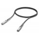 Ubiquiti DAC patch 10G - DAC kabel, SFP+, SFP, rychlost 10/1 Gbit, černý, délka 1m