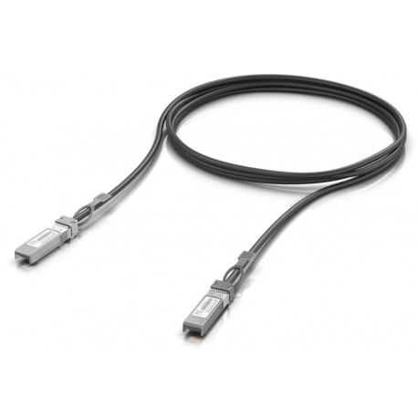 Ubiquiti DAC patch 10G - DAC kabel, SFP+, SFP, rychlost 10/1 Gbit, černý, délka 3m