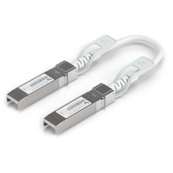 Ubiquiti DAC patch 25G - DAC kabel, SFP28, SFP+, SFP, rychlost 25/10/1 Gbit, bílý, délka 0,15m
