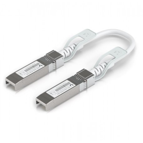 Ubiquiti DAC patch 25G - DAC kabel, SFP28, SFP+, SFP, rychlost 25/10/1 Gbit, bílý, délka 0,15m
