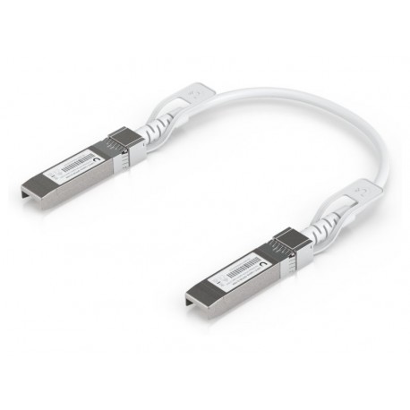 Ubiquiti DAC patch 25G - DAC kabel, SFP28, SFP+, SFP, rychlost 25/10/1 Gbit, bílý, délka 0,3m