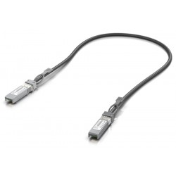 Ubiquiti DAC patch 25G - DAC kabel, SFP28, SFP+, SFP, rychlost 25/10/1 Gbit, černý, délka 0,5m