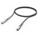 Ubiquiti DAC patch 25G - DAC kabel, SFP28, SFP+, SFP, rychlost 25/10/1 Gbit, černý, délka 1m