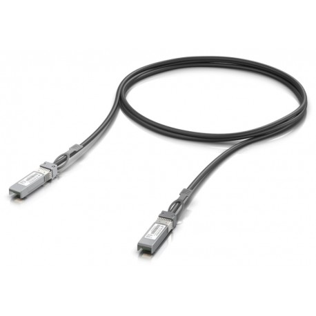 Ubiquiti DAC patch 25G - DAC kabel, SFP28, SFP+, SFP, rychlost 25/10/1 Gbit, černý, délka 1m