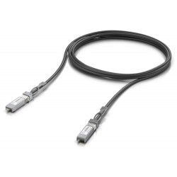 Ubiquiti DAC patch 25G - DAC kabel, SFP28, SFP+, SFP, rychlost 25/10/1 Gbit, černý, délka 3m