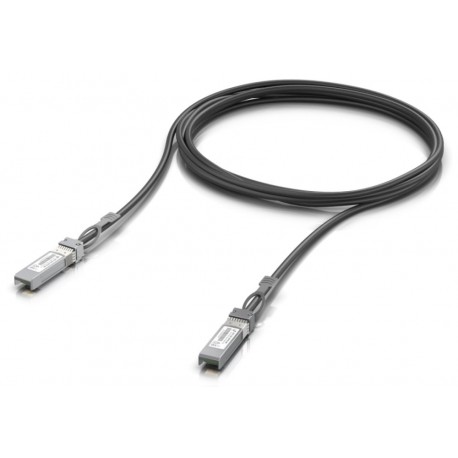 Ubiquiti DAC patch 25G - DAC kabel, SFP28, SFP+, SFP, rychlost 25/10/1 Gbit, černý, délka 3m