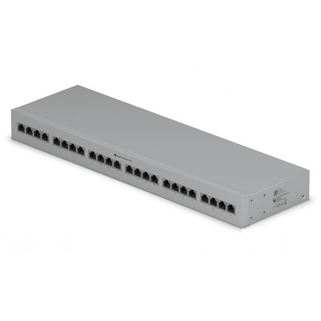 Ubiquiti Ethernet Surge Protection Panel 24 - Přepěťová ochrana do racku, pro 24 zařízení, 10GbE, PoE++, 20kA