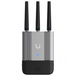 Ubiquiti Mobile Router Industrial - Průmyslový LTE router, Wi-Fi 2,4 GHz, GPS, PoE In, PoE Out, 802.3af/at