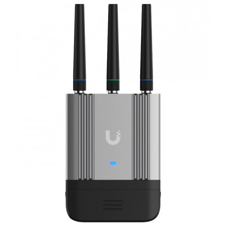 Ubiquiti Mobile Router Industrial - Průmyslový LTE router, Wi-Fi 2,4 GHz, GPS, PoE In, PoE Out, 802.3af/at