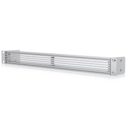 Ubiquiti Rack Mount Panel Vented 1U - Panel do rozvaděče 19" s ventilační mřížkou, stříbrný, 1U