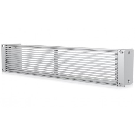 Ubiquiti Rack Mount Panel Vented 2U - Panel do rozvaděče 19" s ventilační mřížkou, stříbrný, 2U