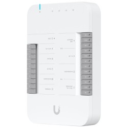 Ubiquiti UniFi Access Door Hub - Hub pro 1 dveře, 4x PoE Out, 2x výstup 12V nebo Dry, 2x AUX výstup, 1x PoE++ In