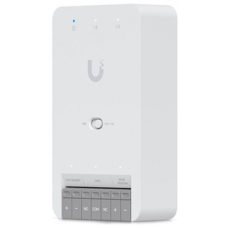 Ubiquiti UniFi Access Door Hub Mini - Hub pro 1 dveře, 2x PoE Out, 1x výstup 12V nebo Dry, 1x PoE++