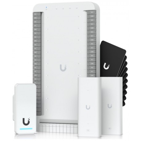 Ubiquiti UniFi Access Elevator Starter Kit - Výtahová sada, 1x rozbočovač, 1x čtečka G2, 2x PoE extender, 10x karta