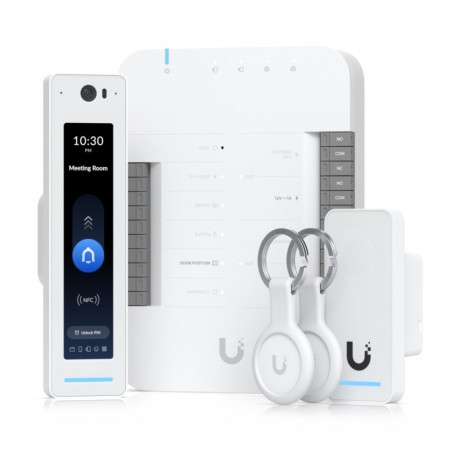 Ubiquiti UniFi Access G2 Starter Kit Professional - Sada, 1x rozbočovač, 1x čtečka G2 Pro, 1x čtečka G2, 2x čip