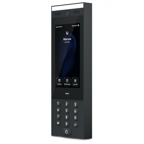 Ubiquiti UniFi Access G3 Intercom - Interkom, 2Mpx kamera, obousměrné audio, 7" dotykový displej, IP65, černá