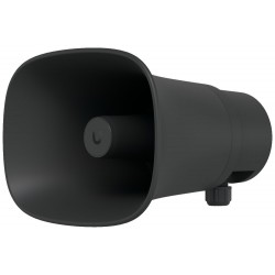 Ubiquiti UniFi AI Horn Speaker B - Venkovní reproduktor (siréna), hlasitost až 120 dB, IP66, PoE+ napájení, černý