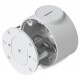 Ubiquiti UniFi Camera Compact Junction Box W - Instalační krabice na strop/zeď/sloup pro kamery UniFi Dome/Turret, bílá