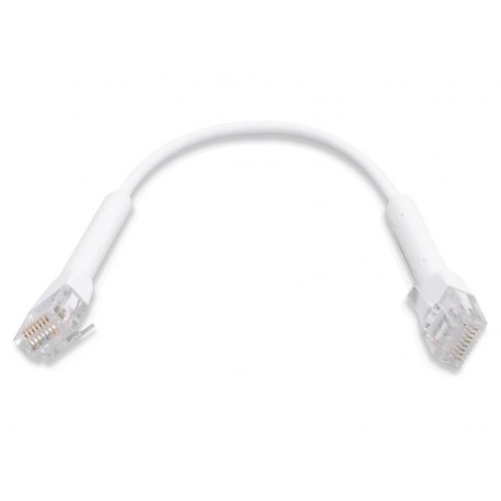 Ubiquiti UniFi Ethernet Patch Kabel - délka 0.1m, Cat6, bílý