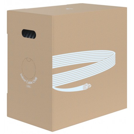 Ubiquiti UniFi Indoor Cable Cat6A CMR - UTP kabel, Cat6A, 23 AWG, Riser CMR, box 305m