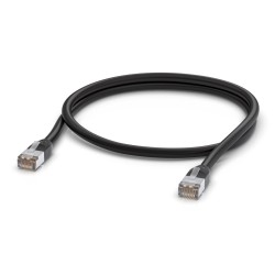 Ubiquiti UniFi patch cable outdoor - venkovní STP, Cat5e, černý, délka 1m